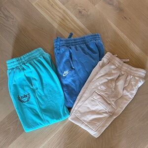 Nike Kids Sweatpants - Aqua, Blue, Beige